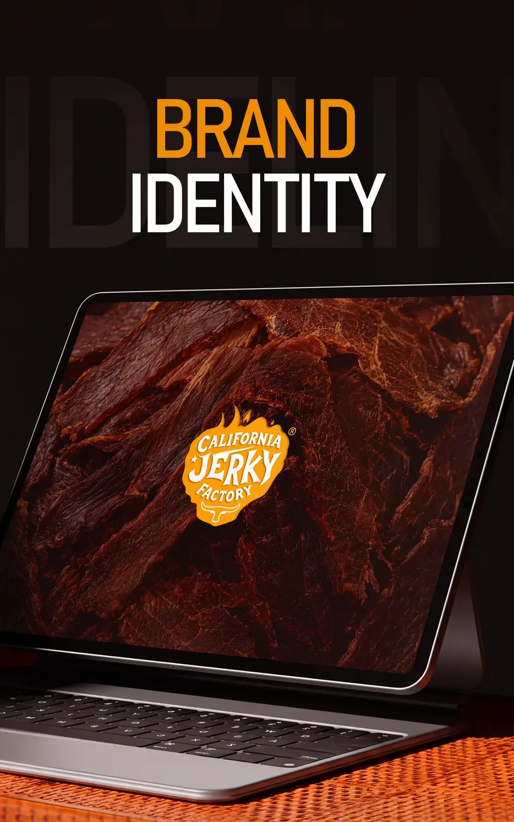 California Jerky Factory Brand Identity cover