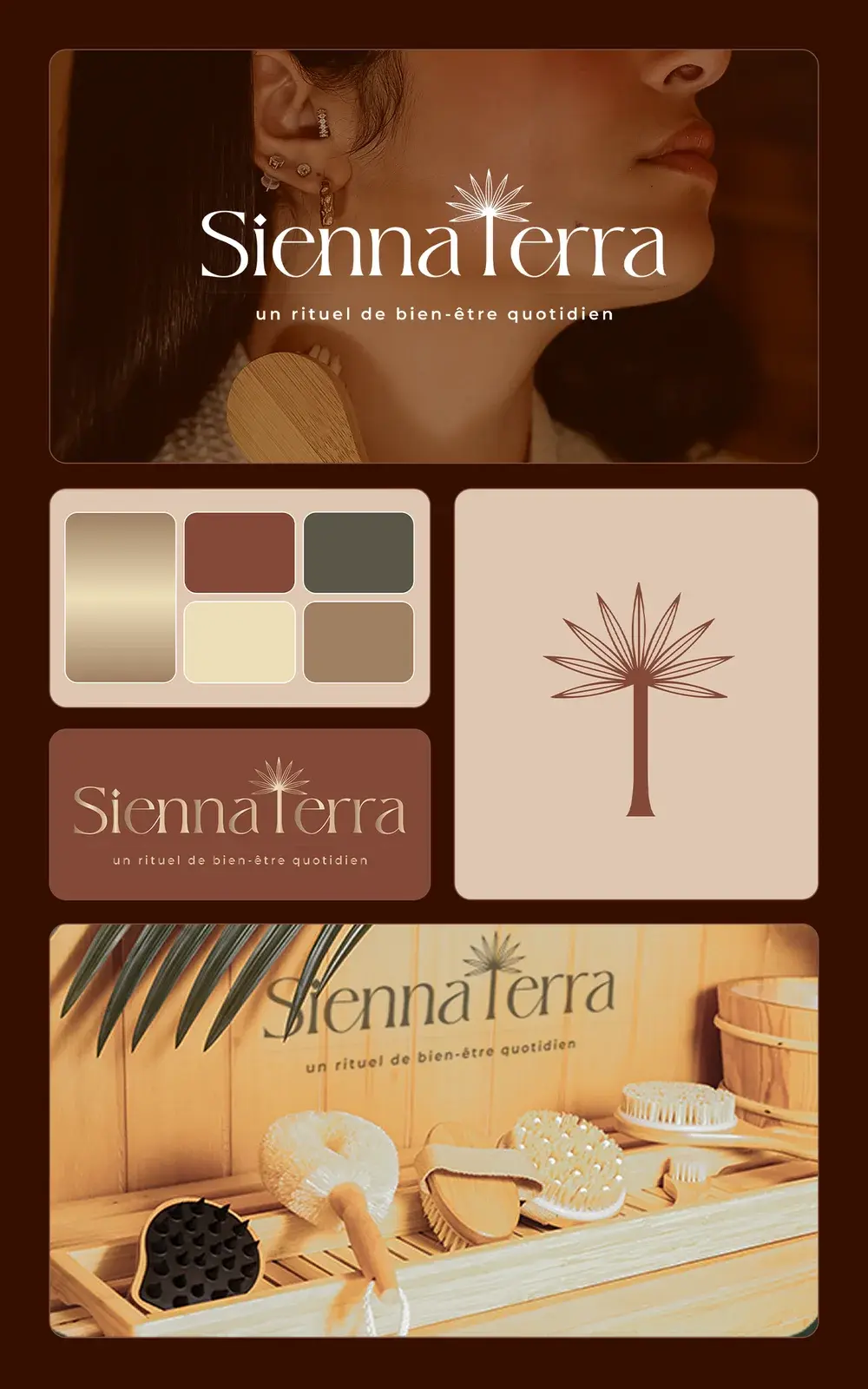Sienna Terra Brand Identity cover