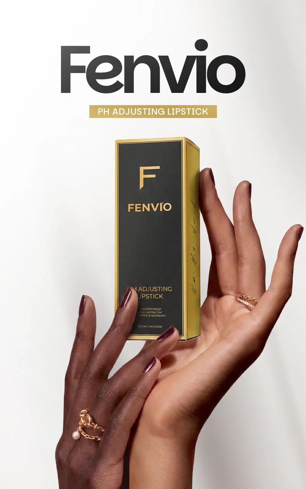Fenvio pH Adjusting Lipstick Packaging · Packaging & Product Design case study cover