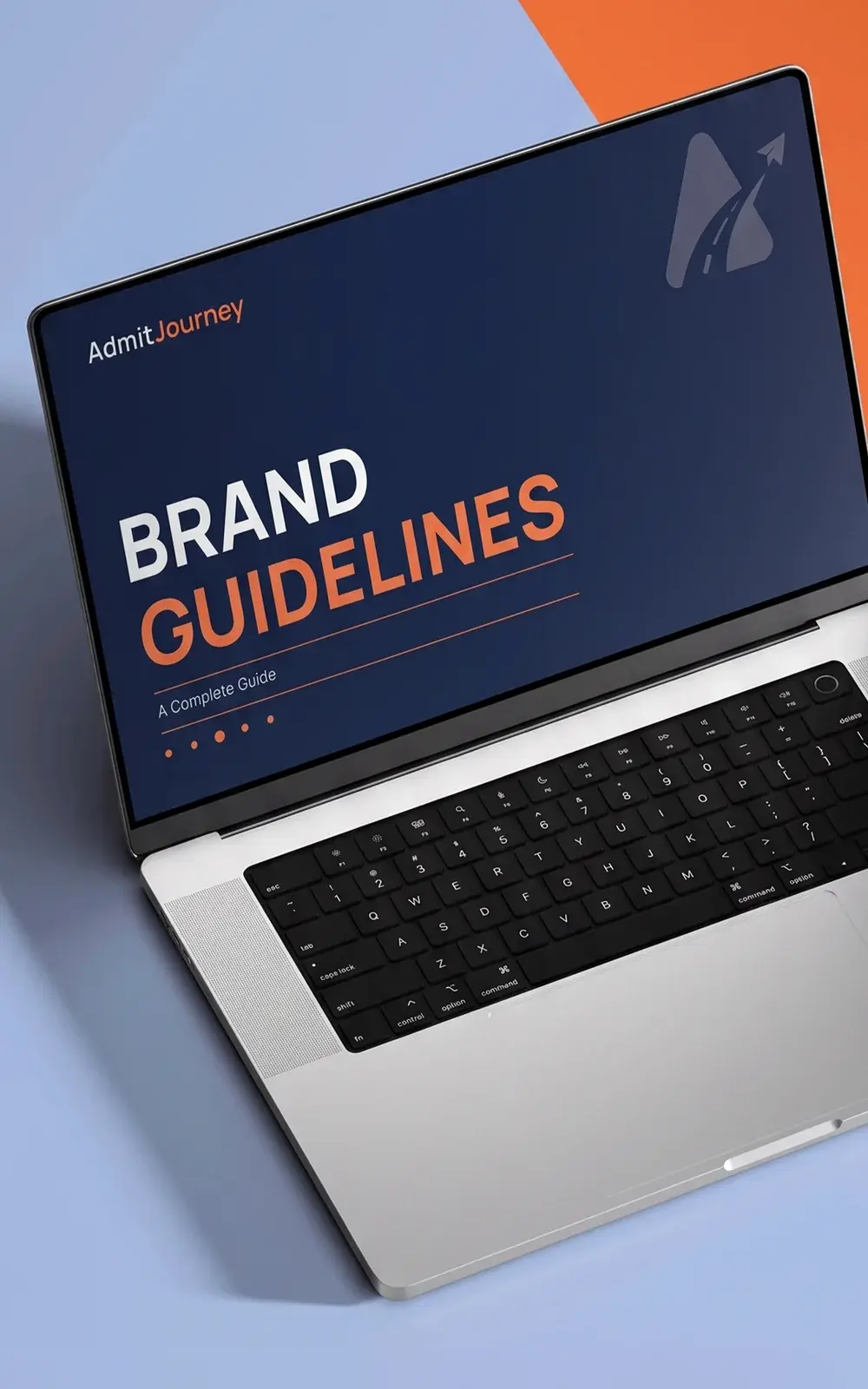 Admit Journey Brand Guidelines · Brand Identity & Logo Design case study cover