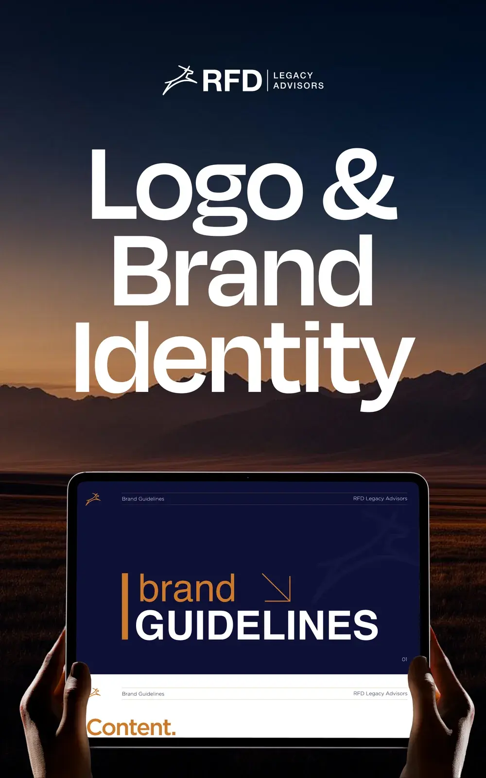 RFD Legacy Advisors Brand Identity · Brand Identity & Logo Design case study cover