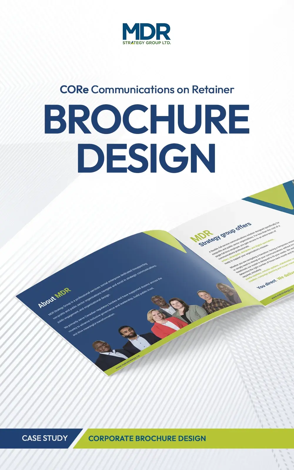 MDR Strategy Group CORe Brochure Design · Graphic & Digital Design case study cover