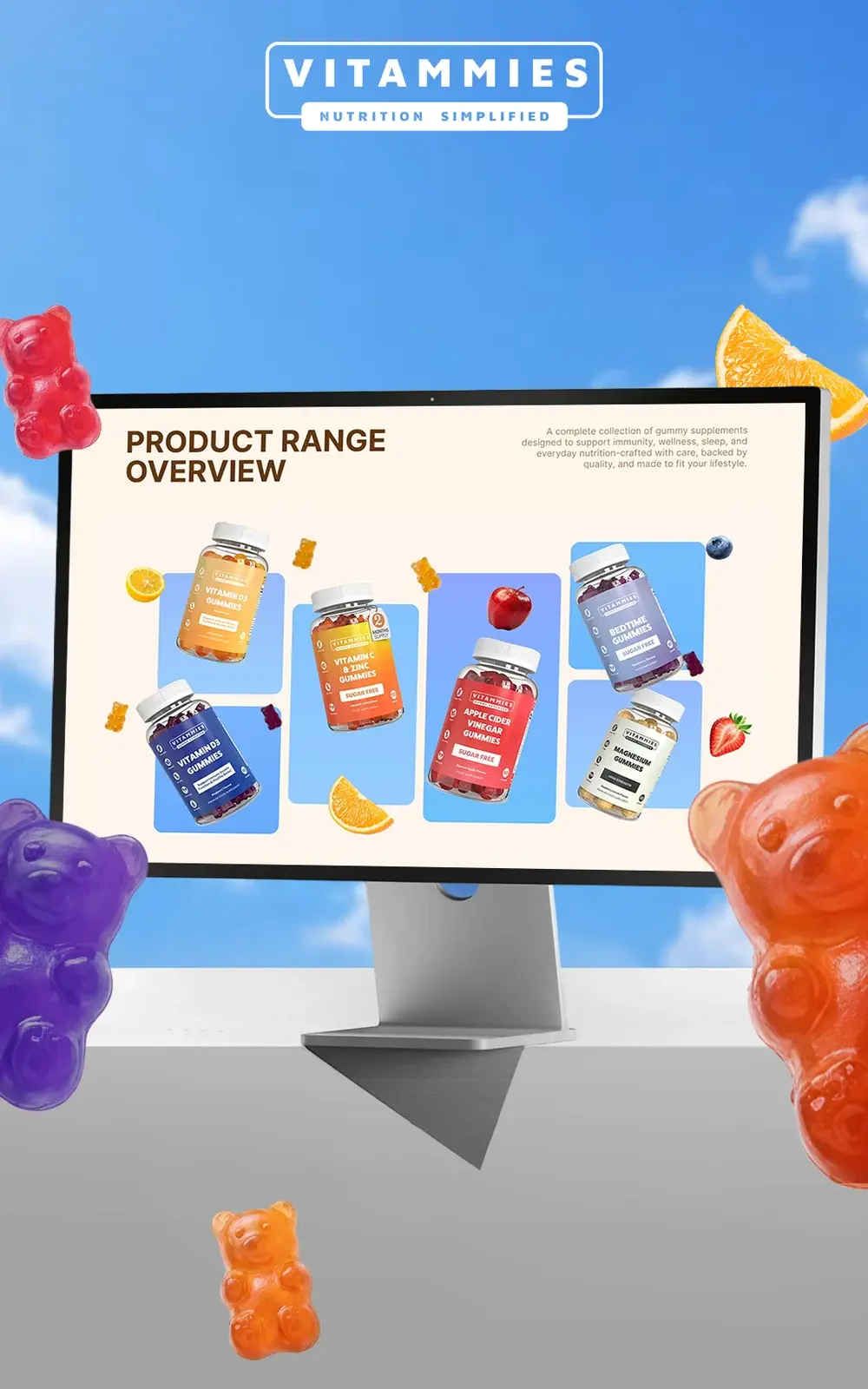 Vitammies Gummy Vitamins Ecommerce Store cover