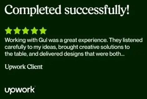 Upwork review screenshot from Daren Dien