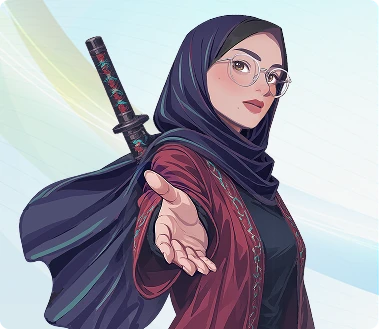 Gul E Lala Khan, design retainer illustration