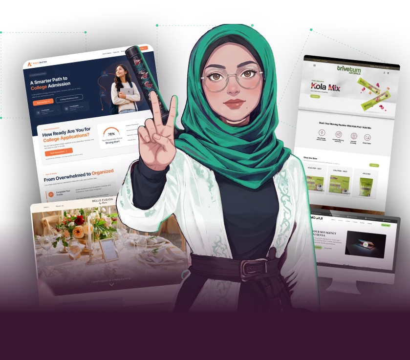 UX/UI and web app design preview