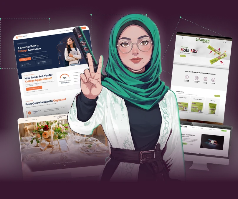 UX/UI and web app design preview